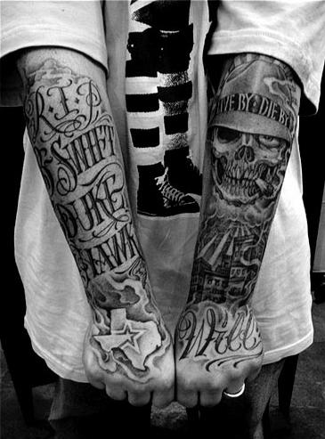 tatuajes de americanos. Un tatuaje es una herida punzante en las capas profundas de tu piel, 